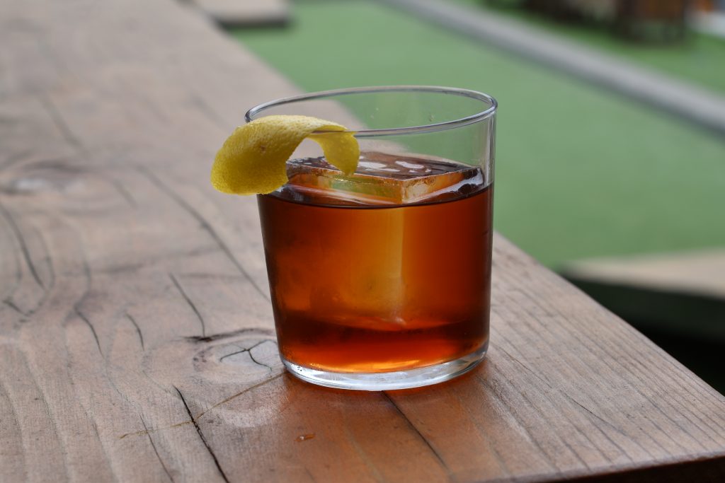 Big Trouble Bourbon Cocktail