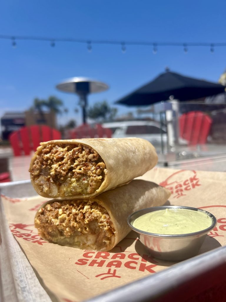 Burrito at Crack Shack PB