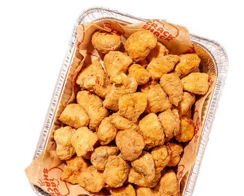 Stacked catering food containers